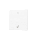 ZENNIO - ZS55. Cache pour bouton poussoir Soft KNX simple 55 x 55 mm. Appui en bas&hau...