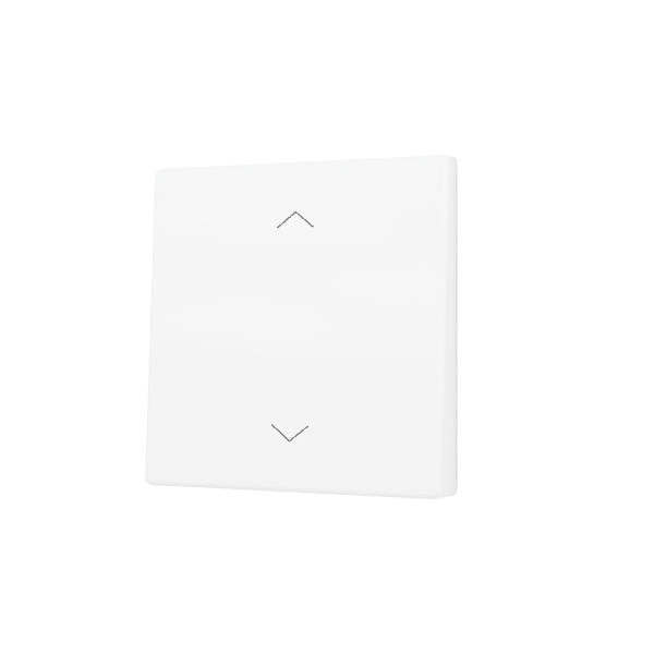 ZENNIO - ZS55. Cache pour bouton poussoir Soft KNX simple 55 x 55 mm. Appui en bas&hau...