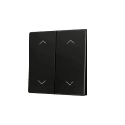 ZENNIO - ZS55. Cache pour bouton poussoir Soft KNX double 55 x 55 mm. Appui en bas&hau...