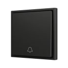 ZENNIO - ZS70. Bouton poussoir Soft simple pour 1 entrée binaire 70 x 70 mm ? Icône de...