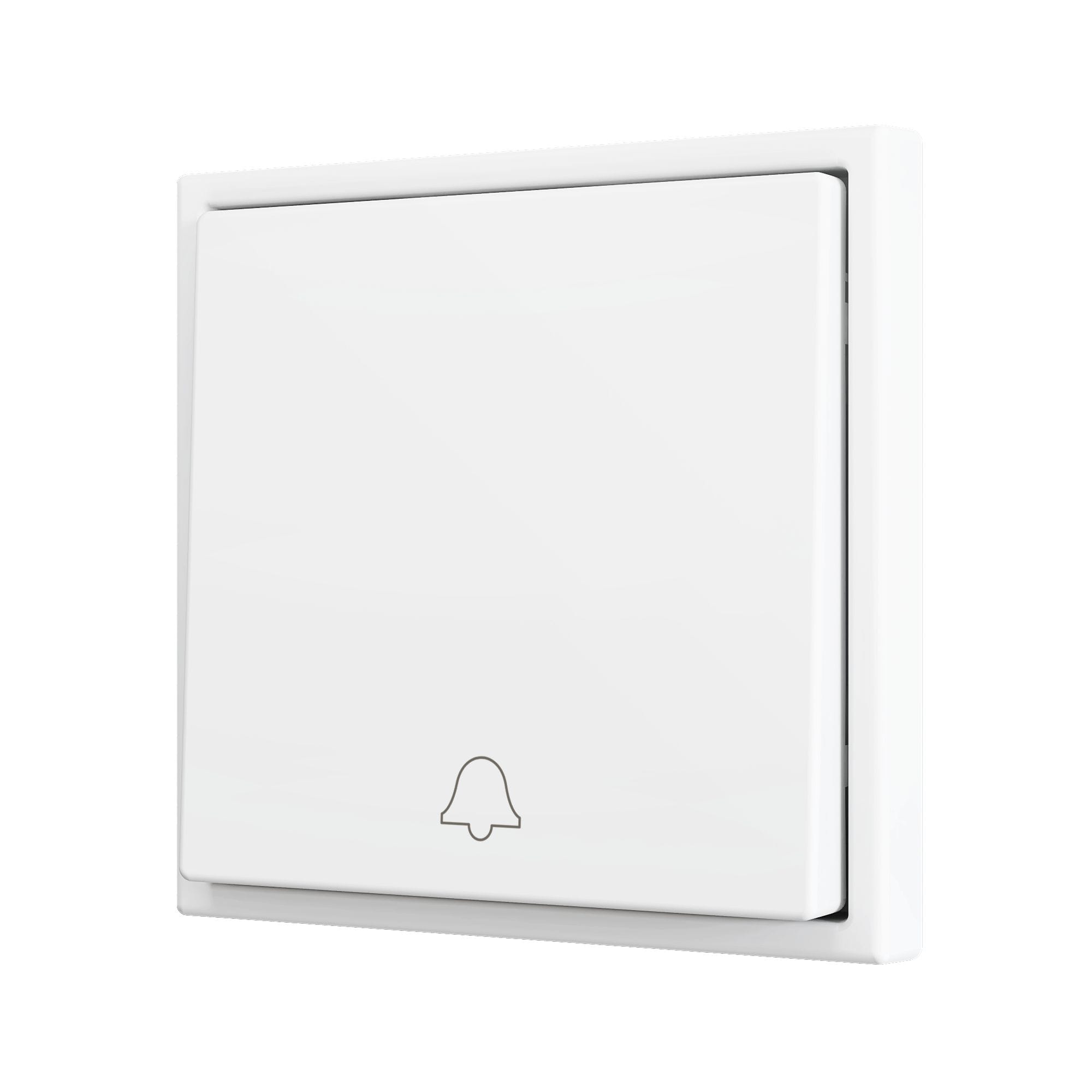 ZENNIO - ZS70. Bouton poussoir Soft simple pour 1 entrée binaire 70 x 70 mm ? Icône de...