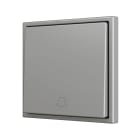 ZENNIO - ZS70. Bouton poussoir Soft simple pour 1 entrée binaire 70 x 70 mm ? Icône de...