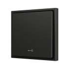 ZENNIO - ZS70. Bouton poussoir Soft simple pour 1 entrée binaire 70 x 70 mm ? Icône de...