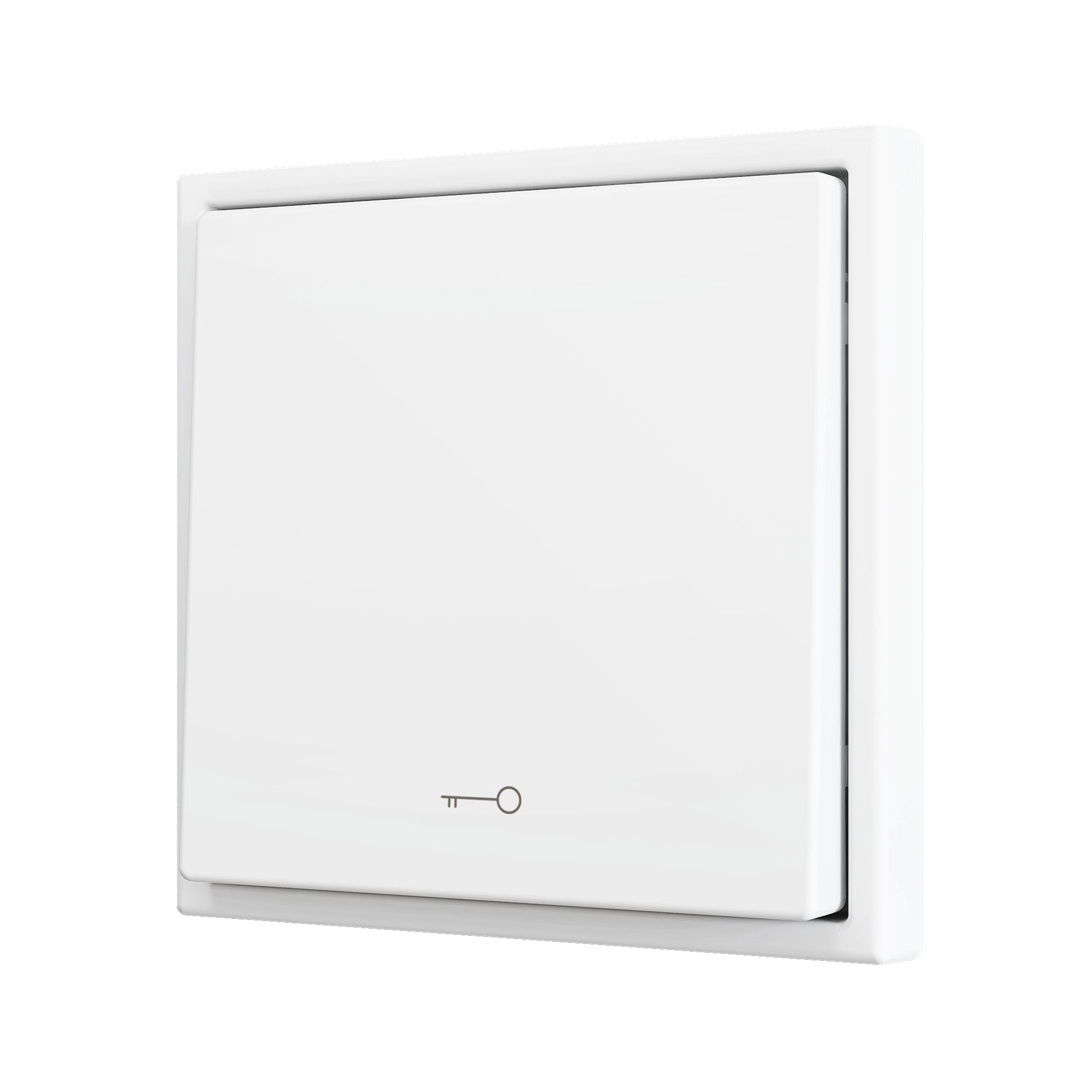 ZENNIO - ZS70. Bouton poussoir Soft simple pour 1 entrée binaire 70 x 70 mm ? Icône de...