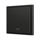 ZENNIO - ZS70. Bouton poussoir Soft simple pour 1 entrée binaire 70 x 70 mm ? Icône de...