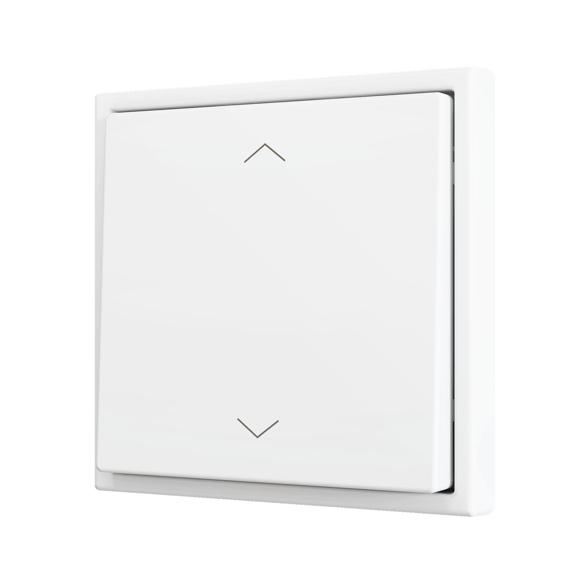 ZENNIO - ZS70. Bouton poussoir Soft simple pour 2 entrées binaires 70 x 70 mm ? Icône ...