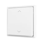 ZENNIO - ZS70. Bouton poussoir Soft simple pour 2 entrées binaires 70 x 70 mm ? Icône ...