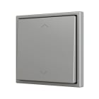 ZENNIO - ZS70. Bouton poussoir Soft simple pour 2 entrées binaires 70 x 70 mm ? Icône ...