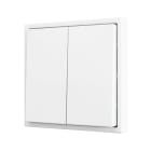 ZENNIO - ZS70. Touche pour bouton poussoir "Soft" double pour 2 entrées binaires 70 x ...