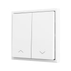 ZENNIO - ZS70. Bouton poussoir Soft double pour 2 entrées binaires 70 x 70 mm ? Icône ...