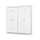 ZENNIO - ZS70. Touche pour bouton poussoir "Soft" double pour 4 entrées binaires 70 x ...