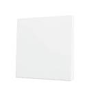 ZENNIO - ZS70. Cache pour bouton poussoir Soft KNX simple 70 x 70 mm. Appui en bas - B...
