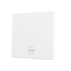 ZENNIO - ZS70. Cache pour bouton poussoir Soft KNX simple 70 x 70 mm. Appui en bas - B...