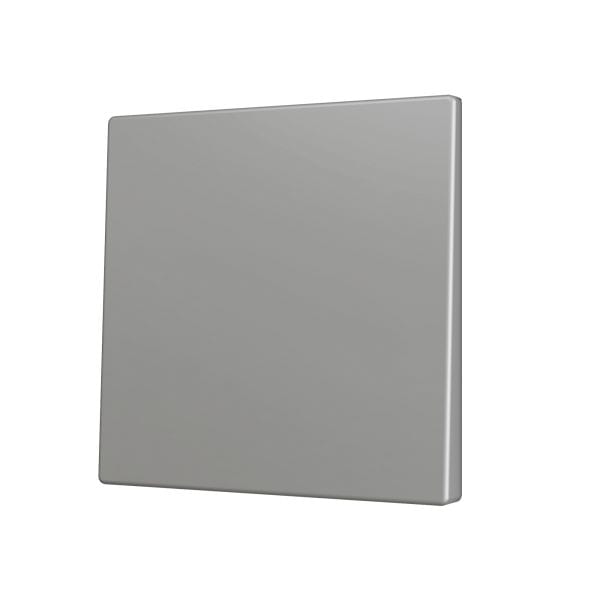 ZENNIO - ZS70. Cache pour bouton poussoir Soft KNX simple 70 x 70 mm. Appui en bas&hau...