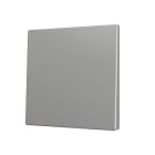 ZENNIO - ZS70. Cache pour bouton poussoir Soft KNX simple 70 x 70 mm. Appui en bas&hau...