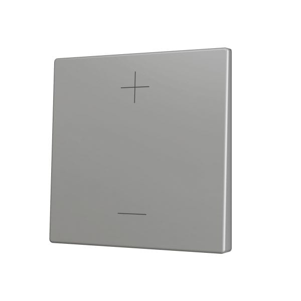 ZENNIO - ZS70. Cache pour bouton poussoir Soft KNX simple 70 x 70 mm. Appui en bas&hau...