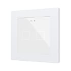ZENNIO - Flat RGB 55 X2. Interrupteur capacitif en verre 55 x 55 ? 2 boutons - Blanc (...