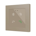 ZENNIO - Flat RGB 55 X4. Interrupteur capacitif en verre 55 x 55 ? 4 boutons - Personn...