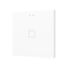 ZENNIO - Tecla RGB 1. Interrupteur capacitif en polycarbonate ? 1 bouton - Blanc