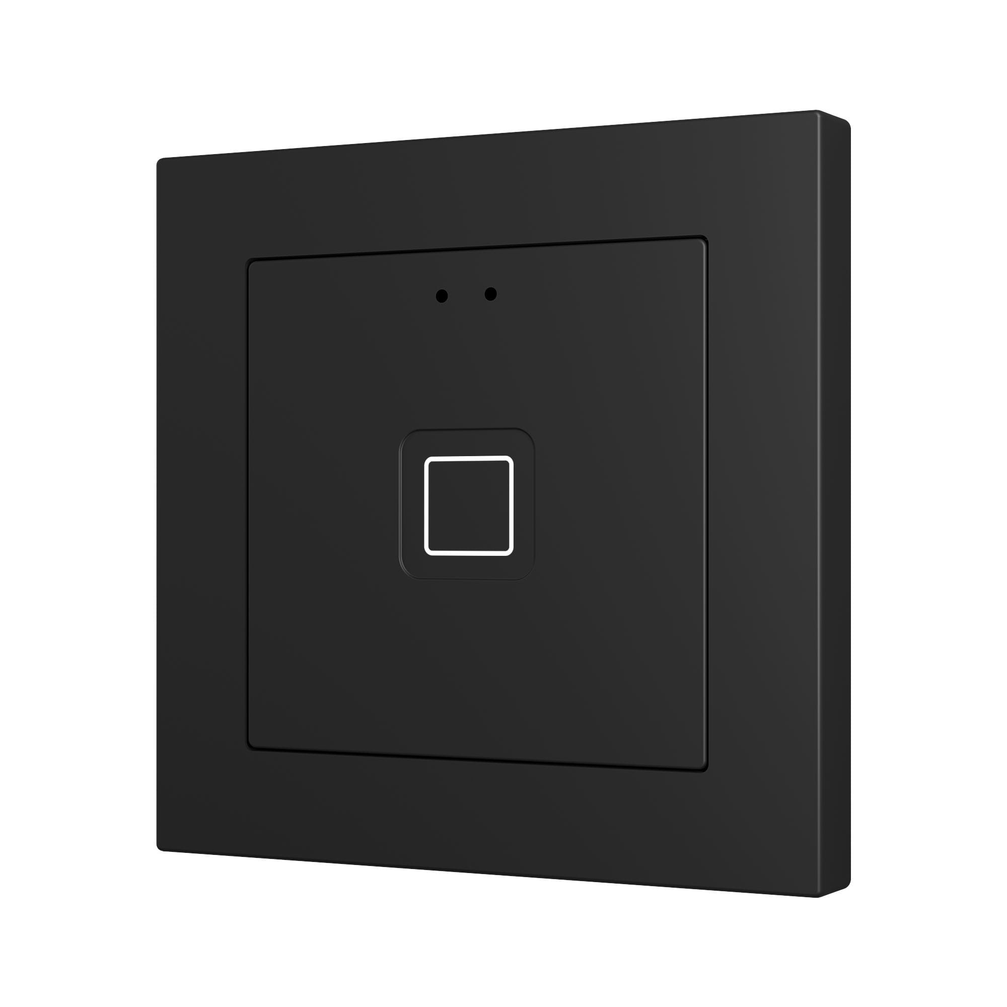 ZENNIO - Tecla RGB 55 X1. Interrupteur capacitif en polycarbonate 55 x 55 ? 1 bouton -...