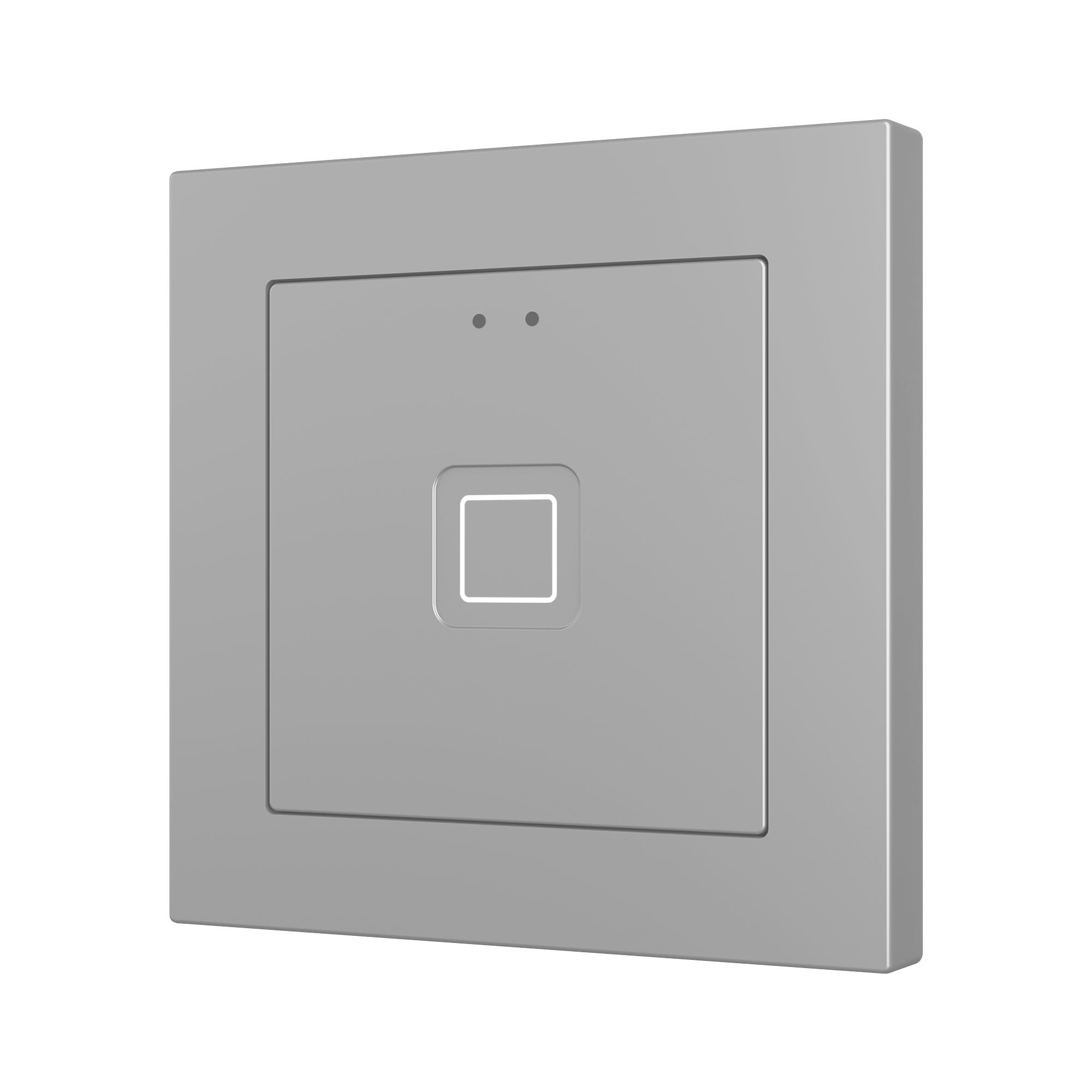 ZENNIO - Tecla RGB 55 X1. Interrupteur capacitif en polycarbonate 55 x 55 ? 1 bouton -...