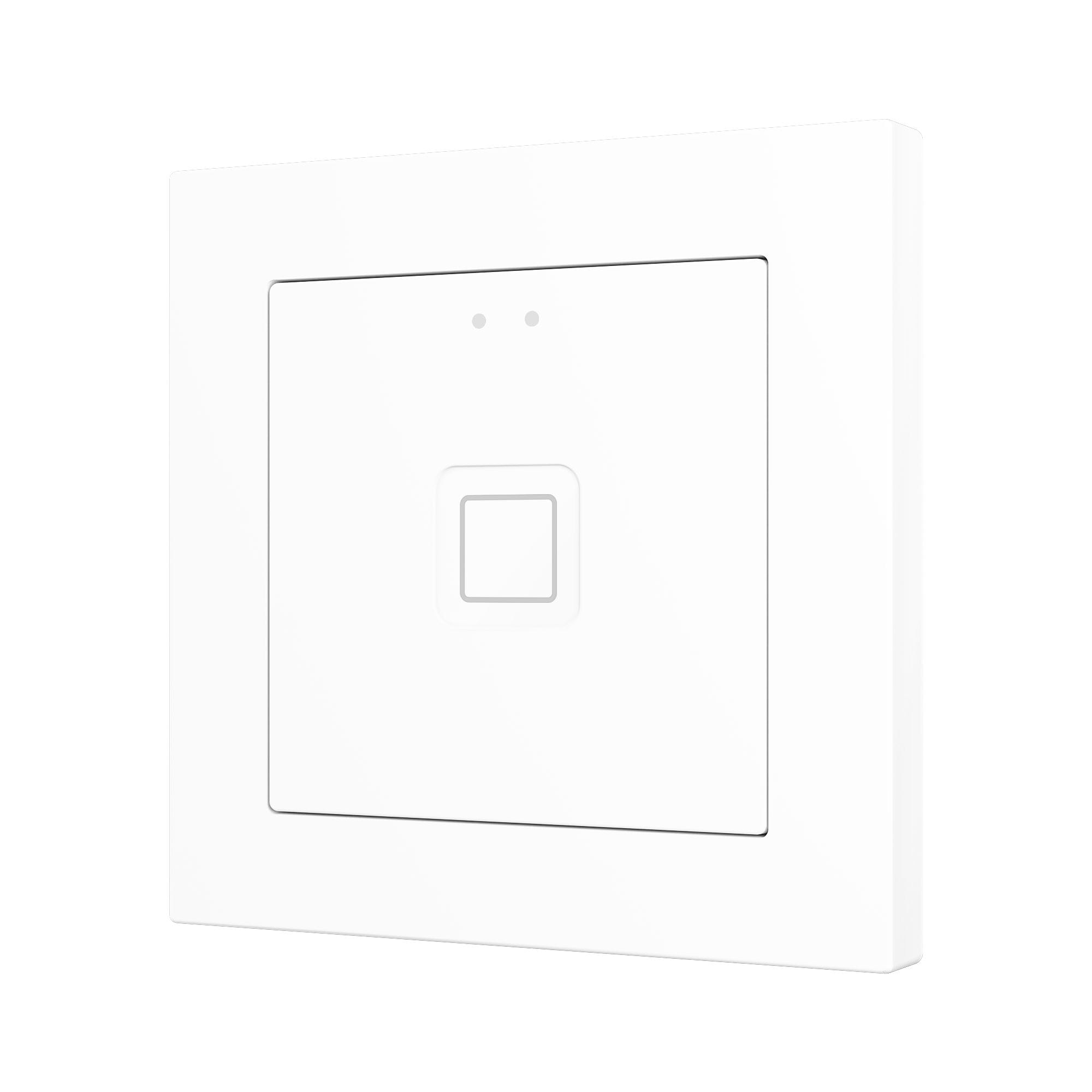 ZENNIO - Tecla RGB 55 X1. Interrupteur capacitif en polycarbonate 55 x 55 ? 1 bouton -...