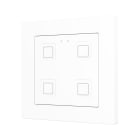 ZENNIO - Tecla RGB 55 X4. Interrupteur capacitif en polycarbonate 55 x 55 ? 4 boutons ...