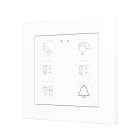 ZENNIO - Tecla RGB 55 X6. Interrupteur capacitif en polycarbonate 55 x 55 ? 6 boutons ...