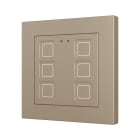 ZENNIO - Tecla RGB 55 X6. Interrupteur capacitif en polycarbonate 55 x 55 ? 6 boutons ...