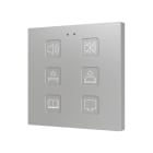 ZENNIO - Tecla RGB 6. Interrupteur capacitif en polycarbonate ? 6 boutons - Personnalisé