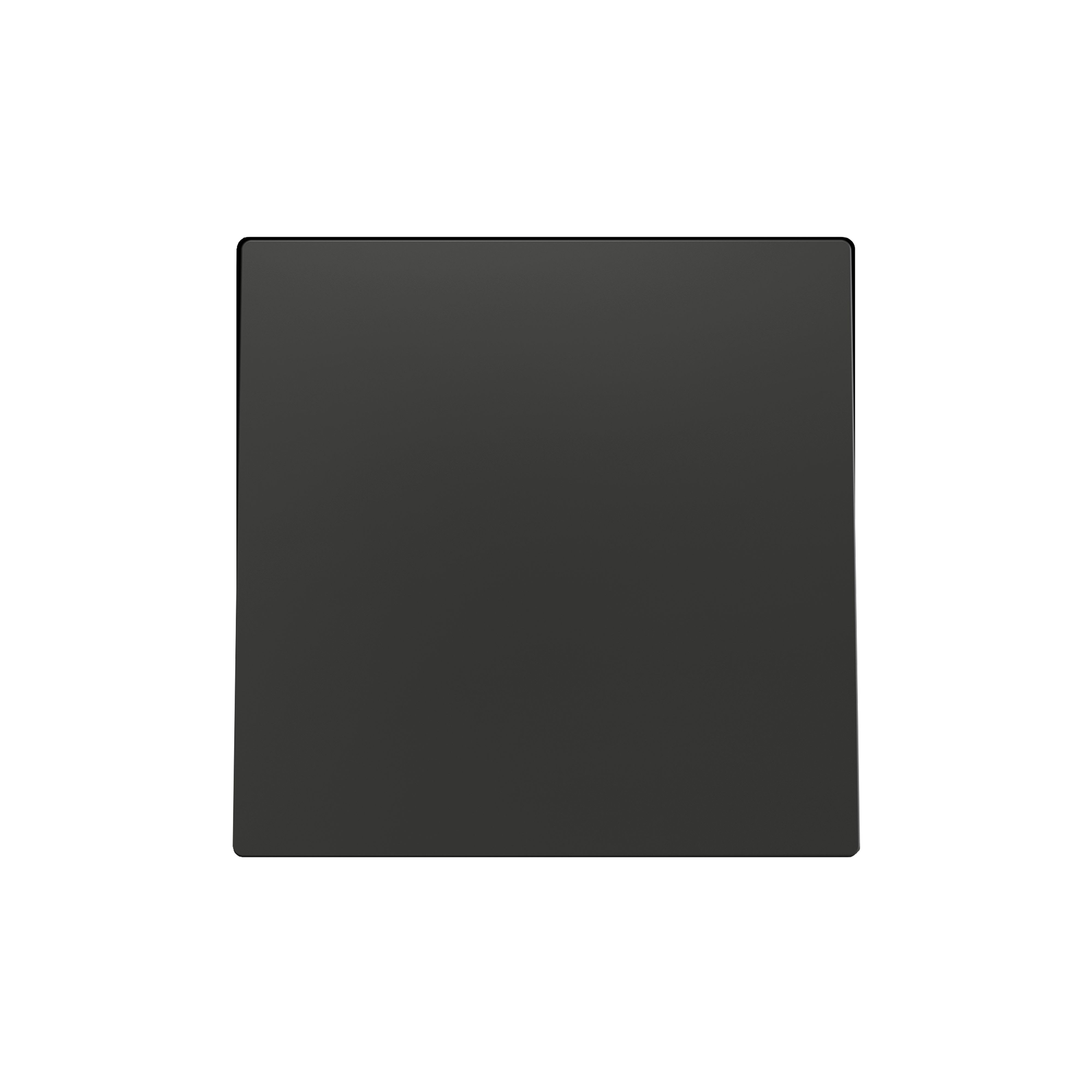 ZENNIO - ZS55. Single switch cover 55x55 mm - Anthracite