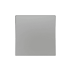 ZENNIO - ZS55. Single switch cover 55x55 mm - Silver