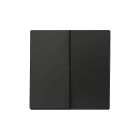 ZENNIO - ZS55. Double switch cover 55x55 mm - Anthracite