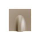 ZENNIO - ZS55. Cable outlet cover 55x55 mm - Champagne