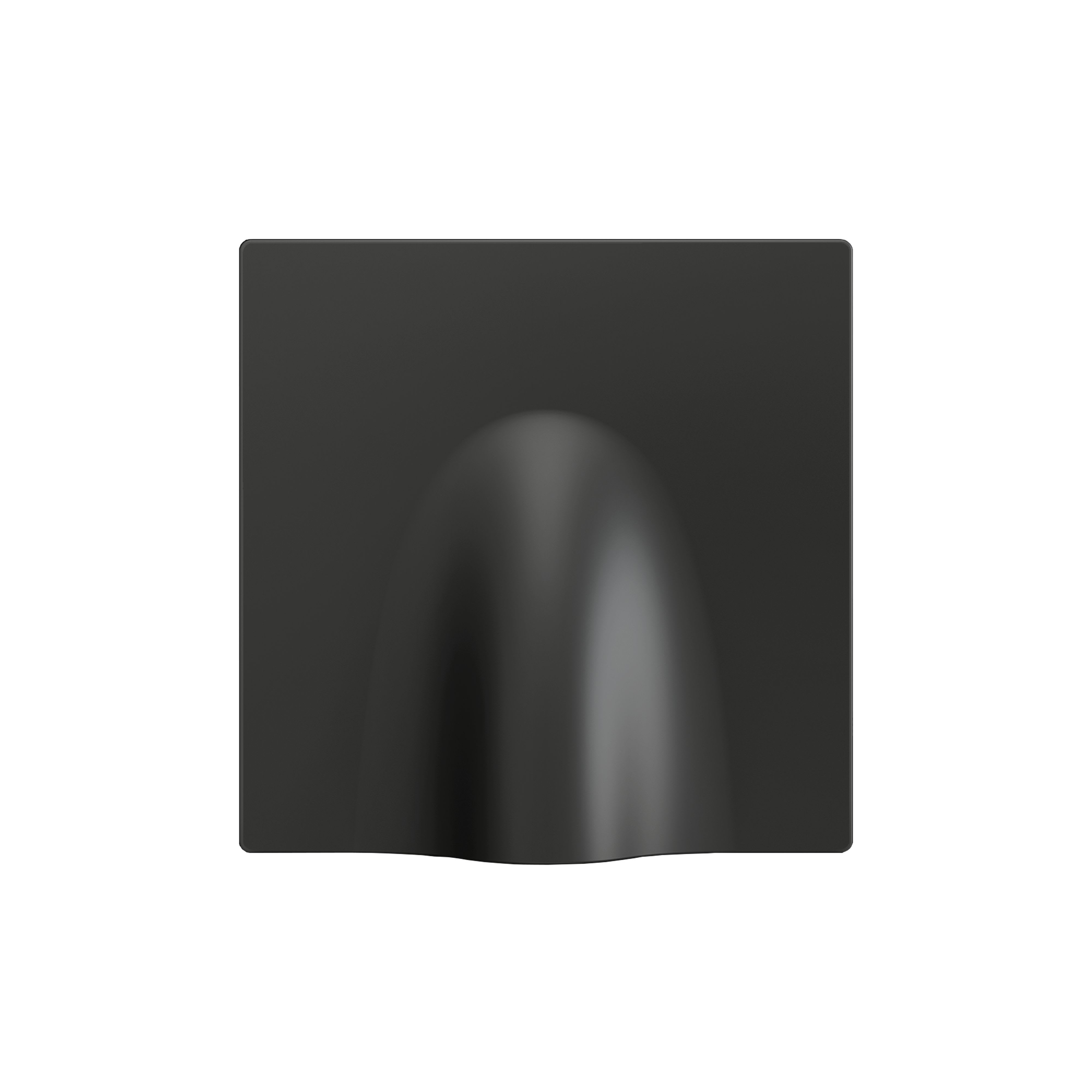 ZENNIO - ZS55. Cable outlet cover 55x55 mm - Anthracite