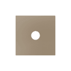 ZENNIO - ZS55. Cover for jack 3.5mm insert 55x55 mm - Champagne