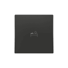 ZENNIO - ZS55. Single switch cover 55x55 mm - Anthracite - Custom. Minimun 100 units p...