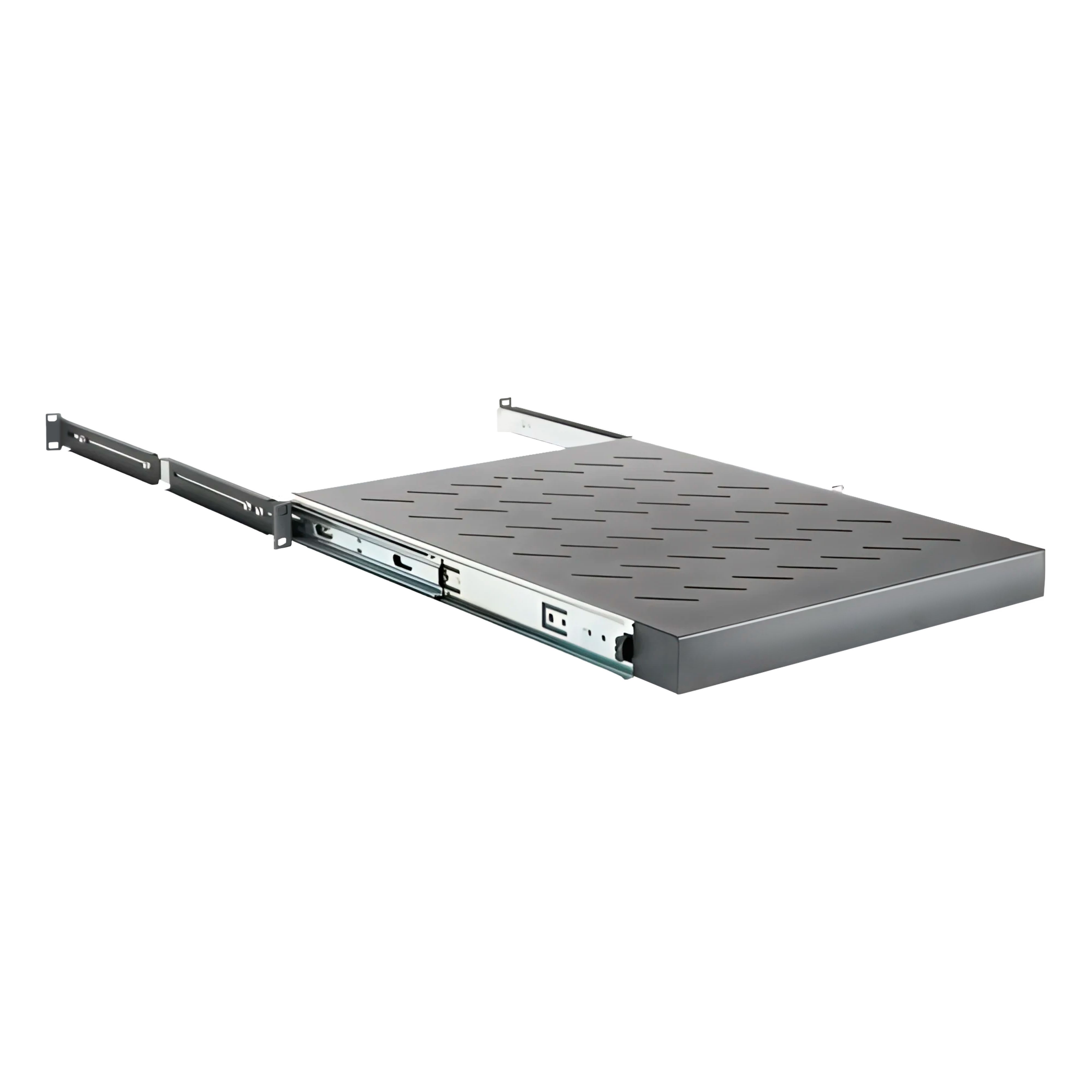 ZENNIO - Sliding rack shelf for 19" racks (mounting depths from 550mm to 665mm)