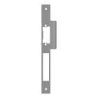 ZENNIO - IWAC - Rectangular edge plate with latch bolt curved guide for electric strik...