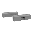 ZENNIO - Magnetic contact for surface installation in door or window. Large - silver