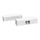 ZENNIO - Magnetic contact for surface installation in door or window. Large - white