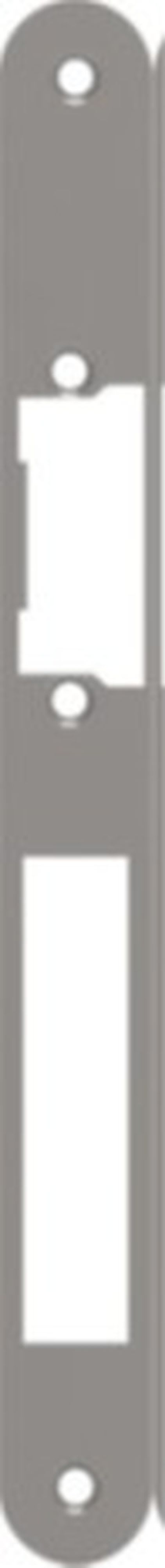ZENNIO - IWAC - Rounded edge plate for electric strike - model 1