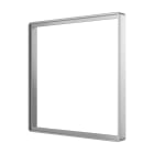ZENNIO - Polycarbonate frame for SQTMD family - Silver (sample)