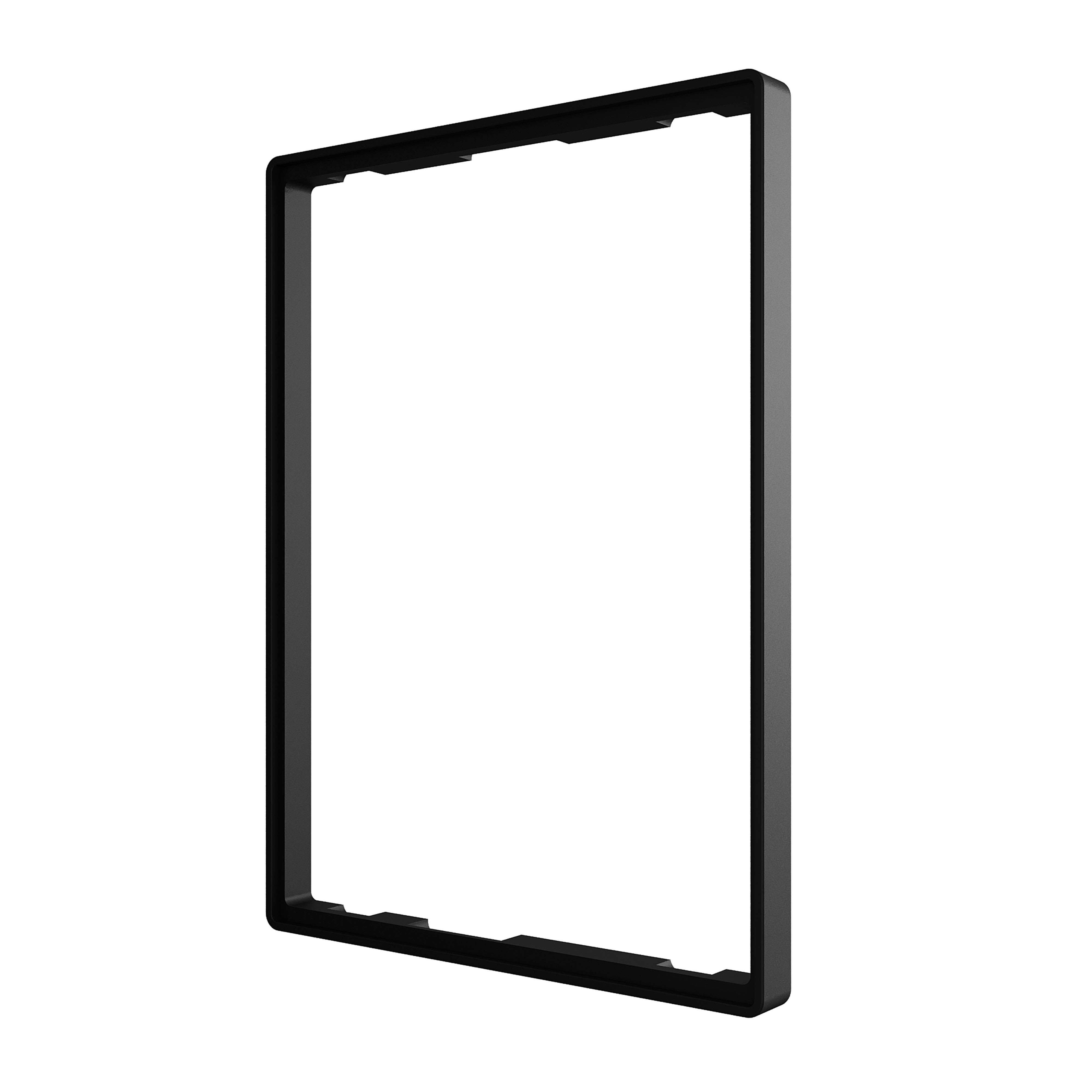 ZENNIO - Polycarbonate frame for TMD and Z41 family - Antrhracite (sample)