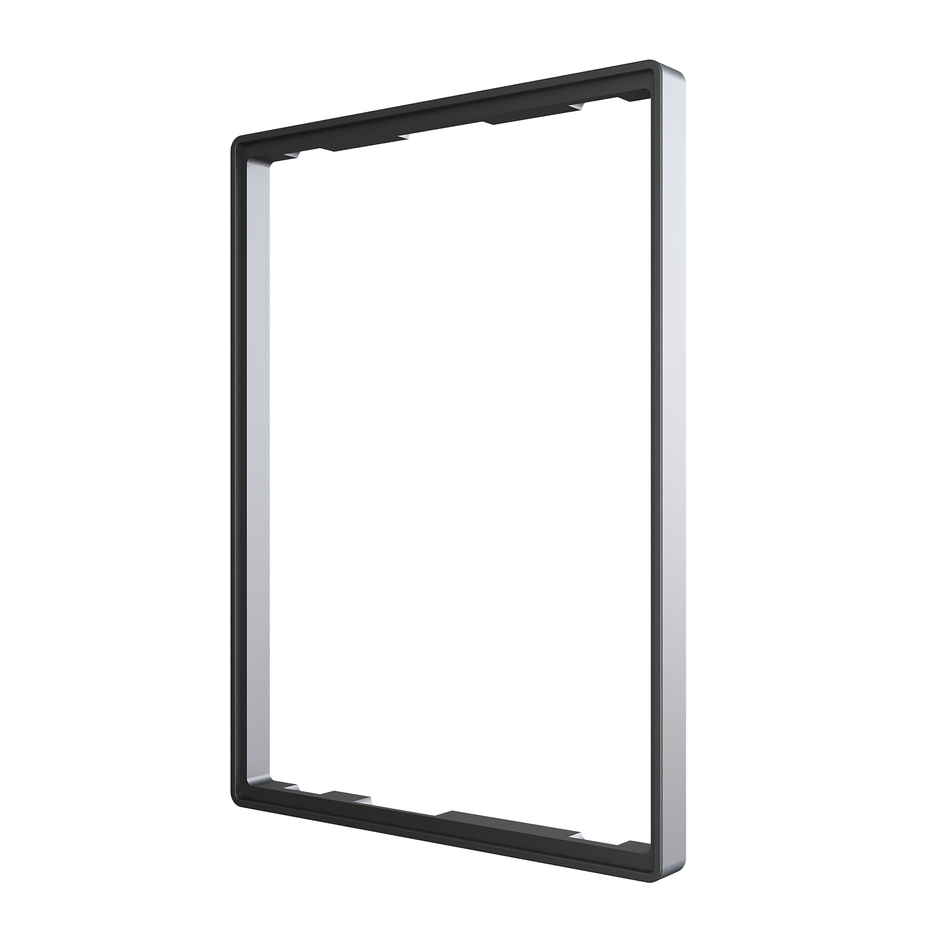 ZENNIO - Cadre polycarbonate pour famille TMD et Z41 - Argent (échantillon)