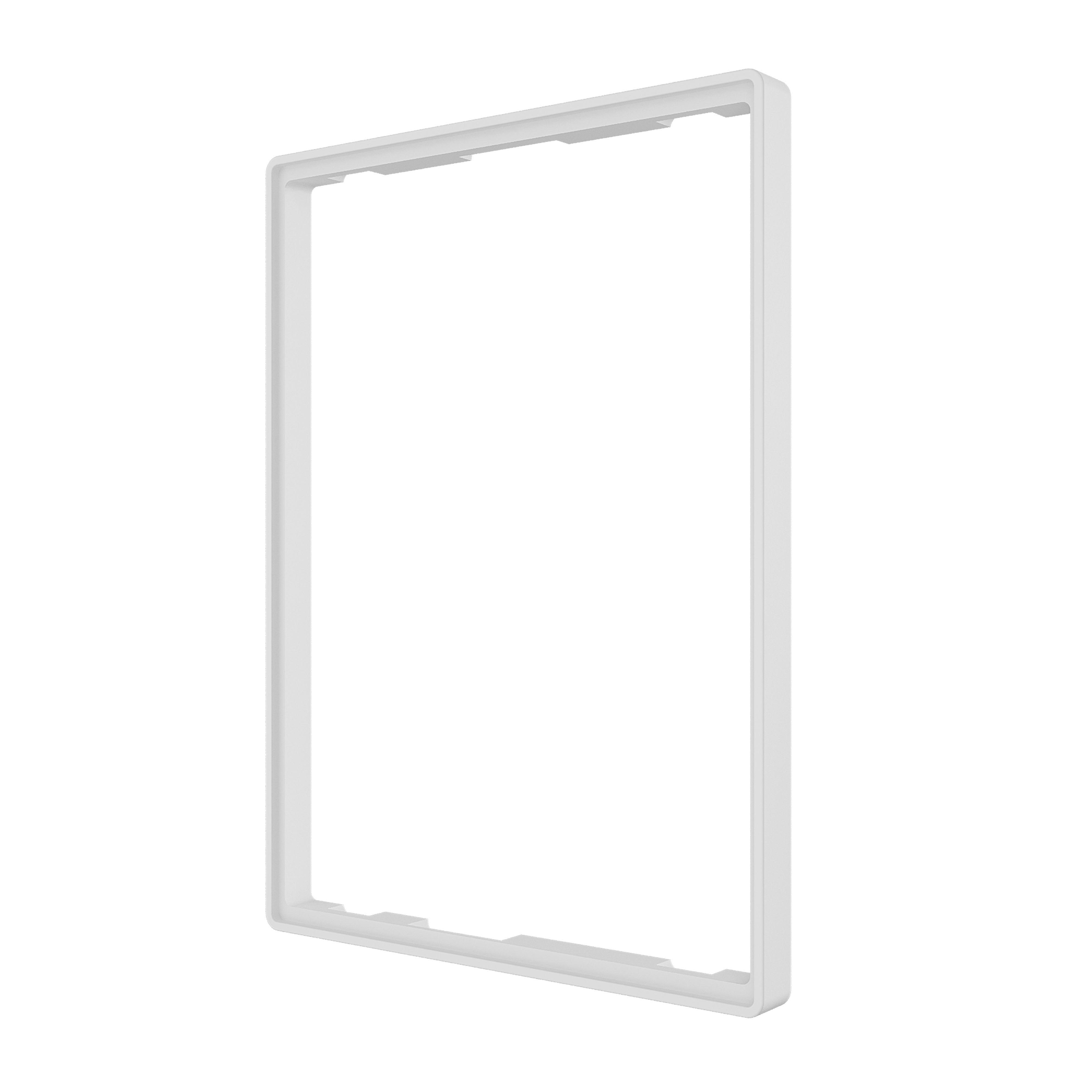 ZENNIO - Polycarbonate frame for TMD and Z41 family - White (sample)