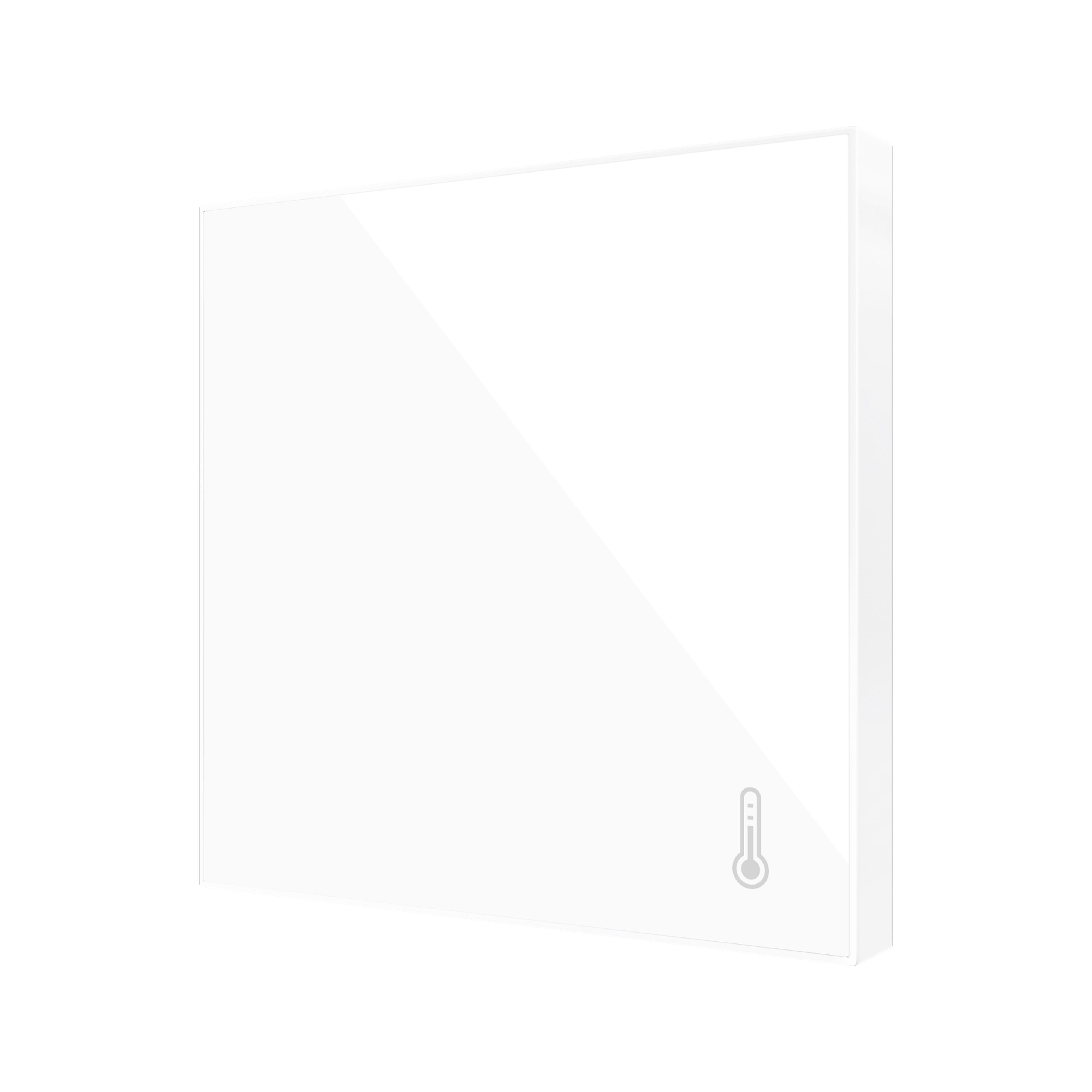 ZENNIO - Flat AmbienT. Sonde de température - Blanc