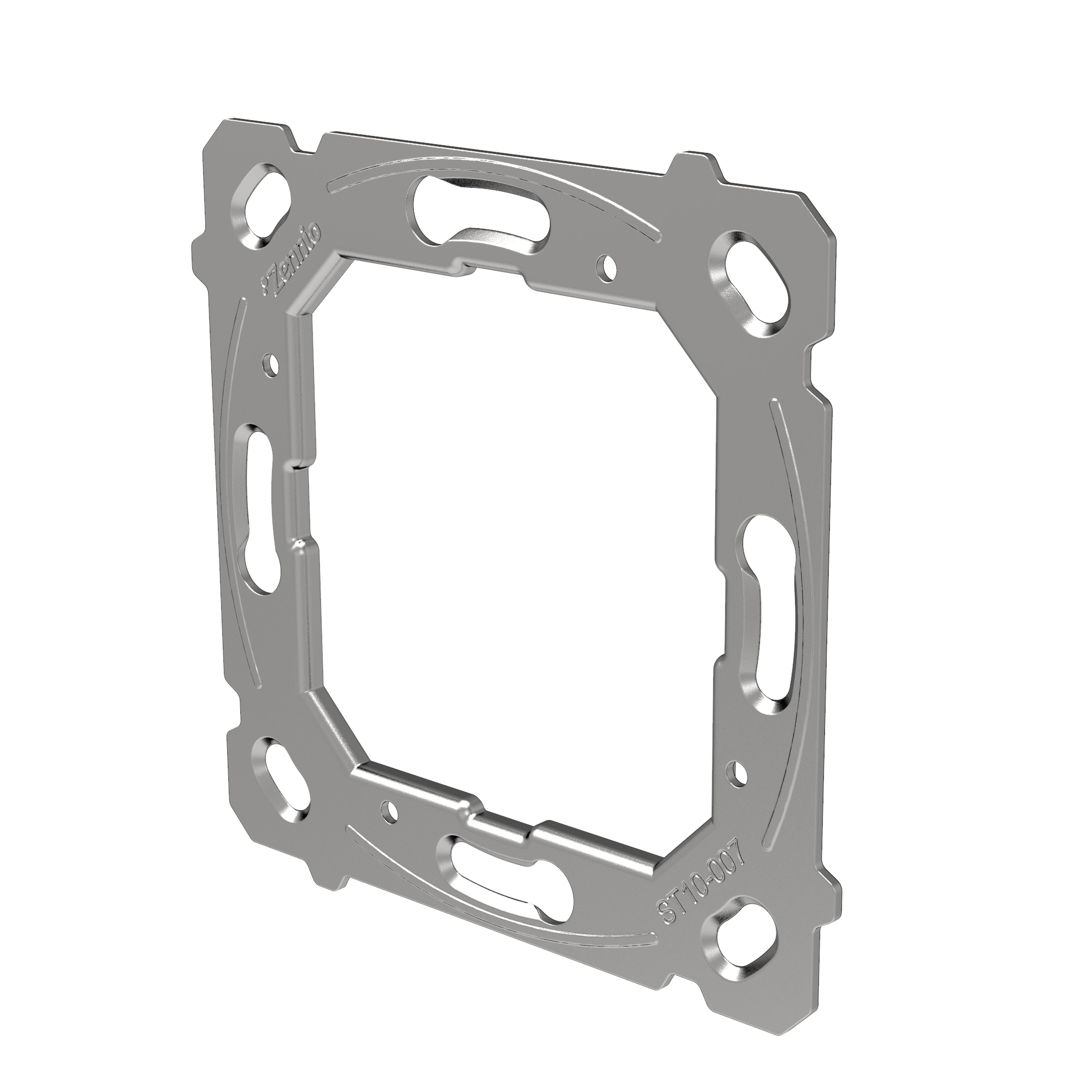 ZENNIO - Accessoire de montage métallique pour Flat (Display) v2, Z35 v2, Presentia W...