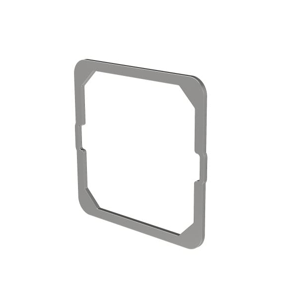 ZENNIO FRANCE - Plaque de nivellement métallique pour famille Flat 55 RGB et Tecla 55 RGB - 1...