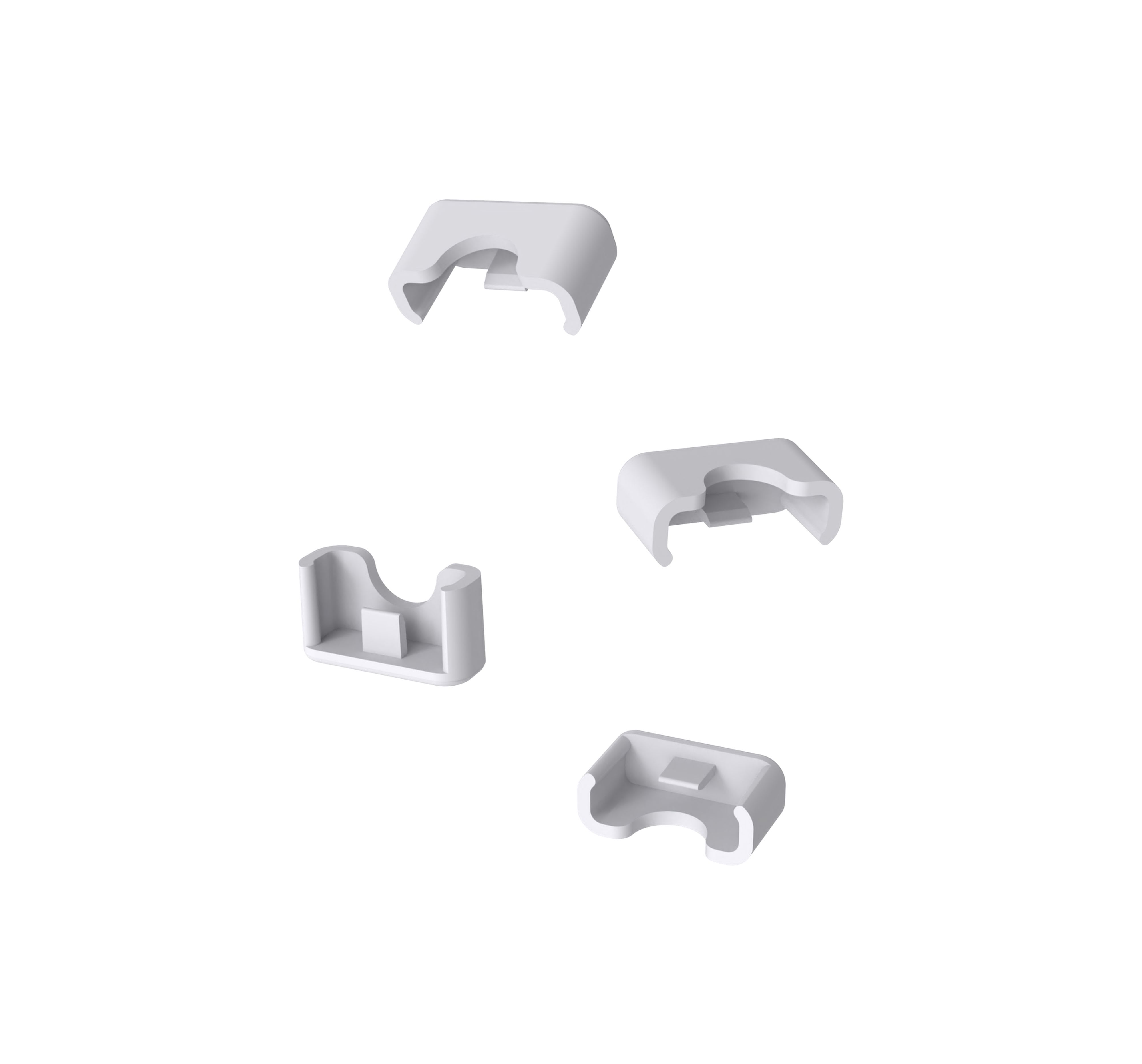 ZENNIO - Comb busbar - Protector plastic cap - 12 units